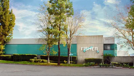 Main entrance of the Fisher Los Angeles location
